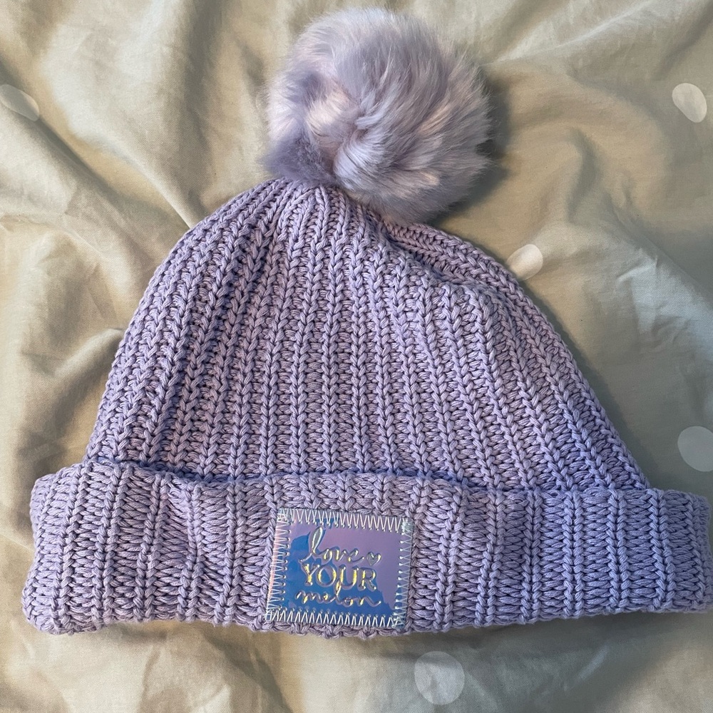 3 pack Love Your Melon Pom Hats - Picture 2 of 4